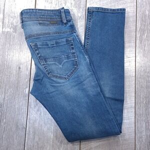 Diesel Thommer Jeans Men 29x32 Blue Slim Skinny Stretch Denim 084EA